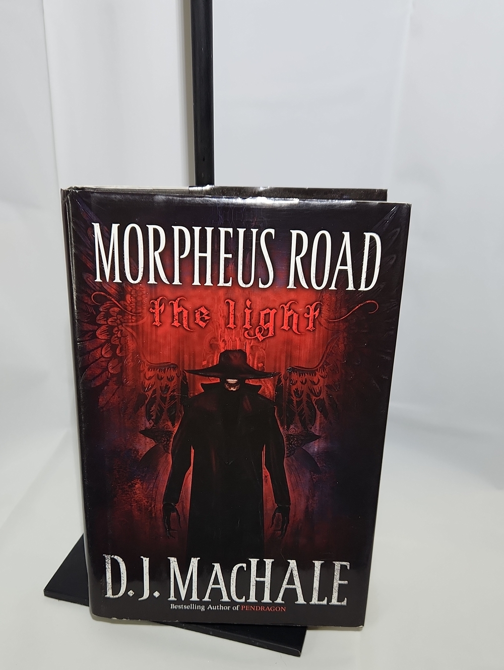 Morpheus Road: The Light by D.J. MacHale - Red & Black Hardcover